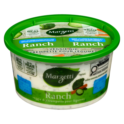 Marzetti Trempette ranch légère pour légumes 340 g, 1,91 $/100g