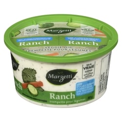 Marzetti Trempette ranch légère pour légumes 340 g, 1,18 $/100g