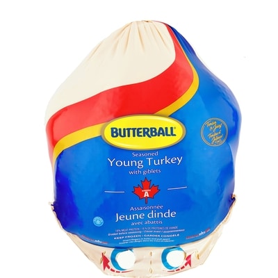 Butterball Frozen Turkey 7-9kg $7.54/1kg $3.42/1lb