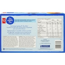PC Blue Menu Orange, Raspberry, and Mango Fruit Bars - 12x75.0 ml
