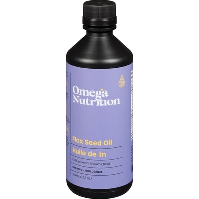 Omega Nutrition Organic Omega Flax Seed Oil 355 ml, $3.94/100ml