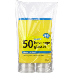 No Name Beverage Glass 10Oz 1 ea, $0.13/1ea