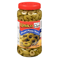 Olives, Pizza Style