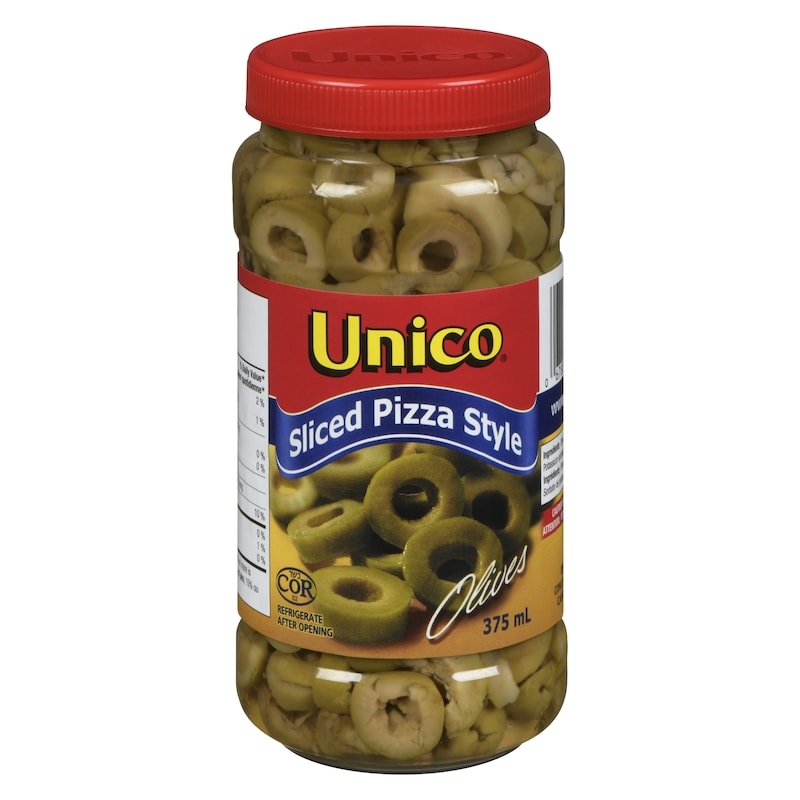 Olives, Pizza Style