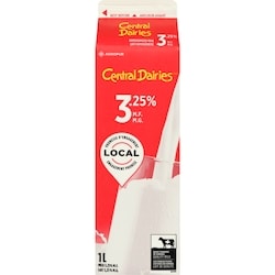 Central Dairies 3.25% Homogenized Milk - 2 l | Dominion Stores of