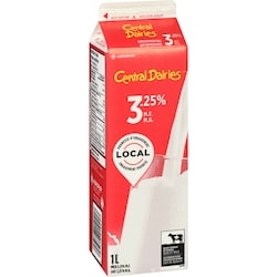 Central Dairies 3.25% Homogenized Milk - 1 l | Dominion Stores of