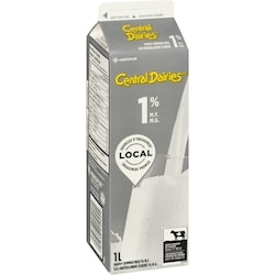 Central Dairies 1% Milk - 1 l | Dominion Stores of Newfoundland