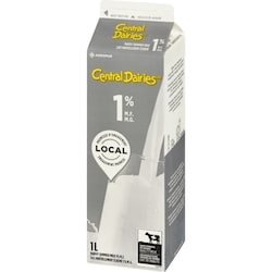 Central Dairies 1% Milk - 1 l | Dominion Stores of Newfoundland