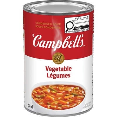 Campbell's Condensed Soup Vegetable 284 ml, $0.52/100ml