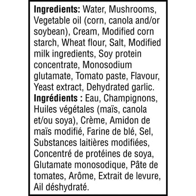 Cream of Mushroom Condensed Soup