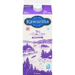 Kawartha Milk, 2% 2 l, $0.29/100ml