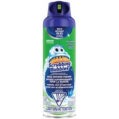 Scrubbing Bubbles Mega Shower Foamer, Rainshower Scent 567 g, $0.88/100g