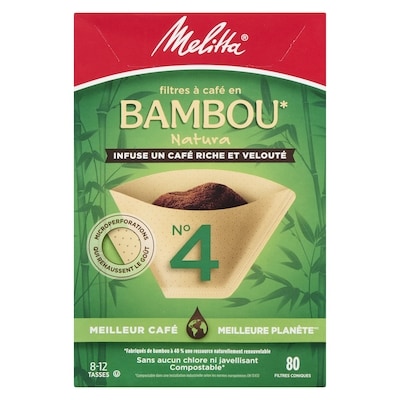 Filtre à café en bambou no 4