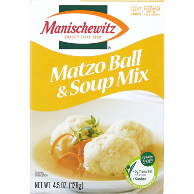 Manischewitz Préparation pour soupe aux boulettes de matzo casher 128 g, 2,34 $/100g