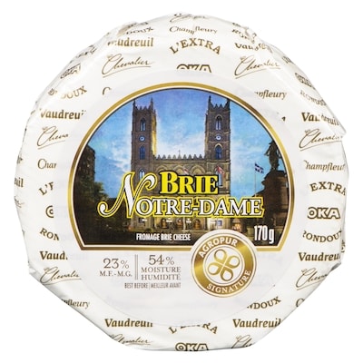 Agropur Signature Notre-Dame Brie Cheese 170 g, $3.24/100g