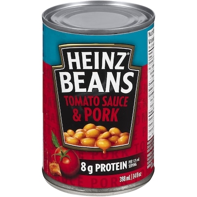 Heinz Original Beans With Pork & Tomato Sauce 398 ml, $0.63/100ml