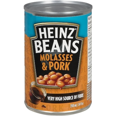 Heinz Beans With Pork & Molasses 398 ml, $0.63/100ml