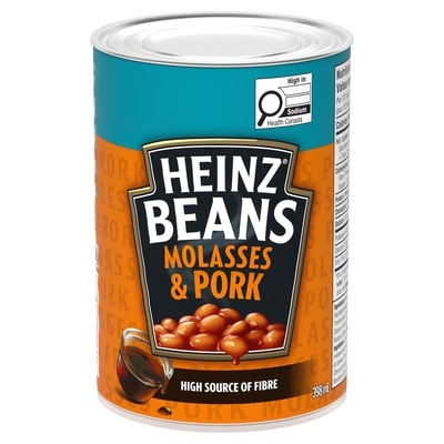 Heinz Fèves bien mijotées mélasse et lard, 398 ml 398 ml, 0,63 $/100ml