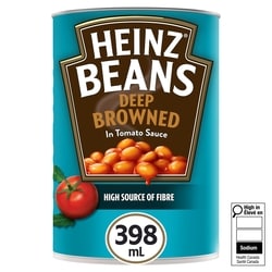 Deep-Browned Beans With Tomato Sauce