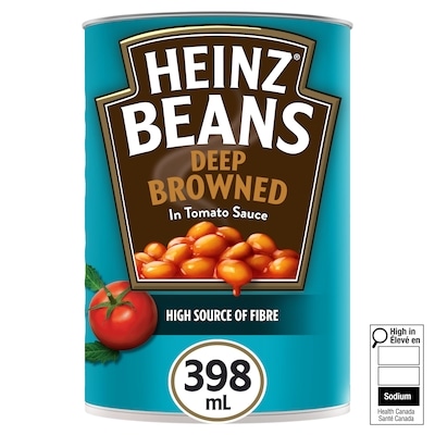 Heinz Deep-Browned Beans With Tomato Sauce 398 ml, $0.75/100ml