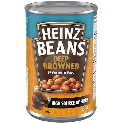 Heinz Fèves Bien Mijotées Mélasse Et Lard 398 ml, 0,75 $/100ml