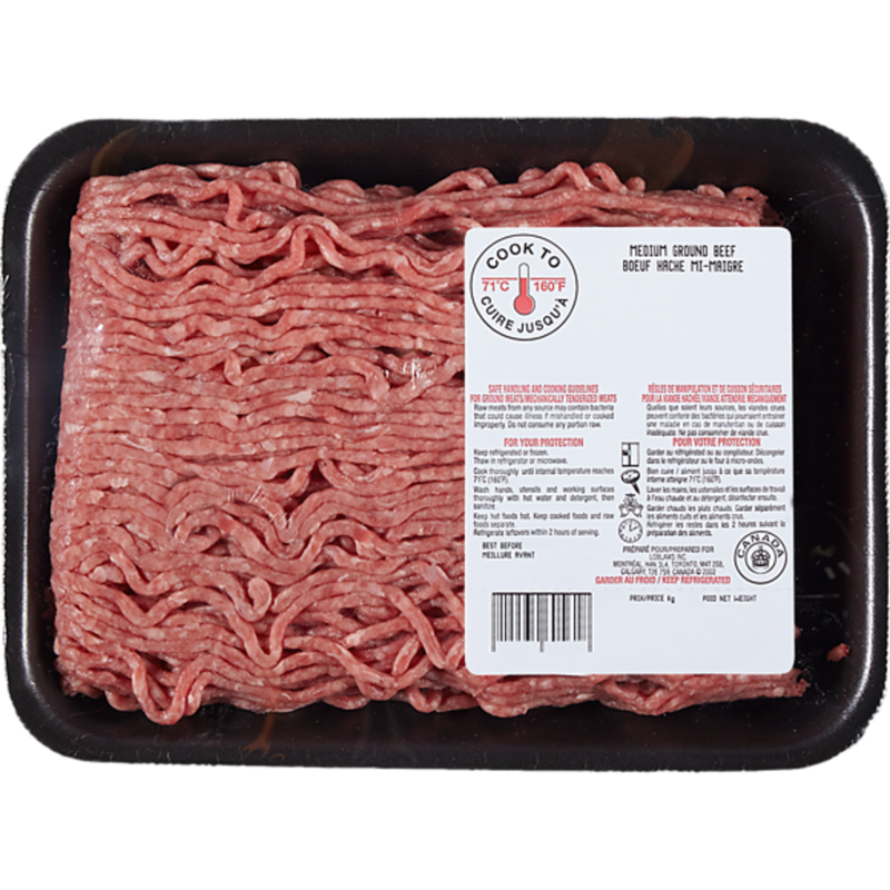 Medium Ground Kosher Beef, Club Pack