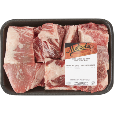 Continental Côtes levées de bœuf, casher 28,64 $/1kg 12,99 $/1lb