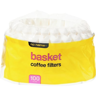 No Name Basket Coffee Filters 100 ea, $0.04/1ea