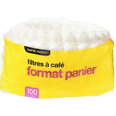 Sans Nom Filtres à café genre panier 100 ea, 0,04 $/1ch