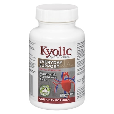 Kyolic Aged Garlic Extract, Everyday Support 30 ea, $0.53/1ea