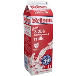Neilson 3.25% Homogenized Milk - 1 l | No Frills Online
