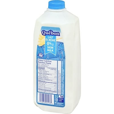 Lait 0% sans gras écrémé (2L)