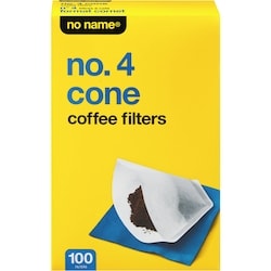 No Name No.4 Cone Coffee Filters 100 ea, $0.05/1ea