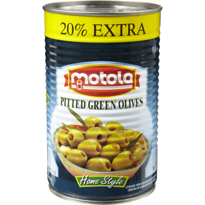 Motola Olives dénoyautées grand format casher 670 g, 1,19 $/100g