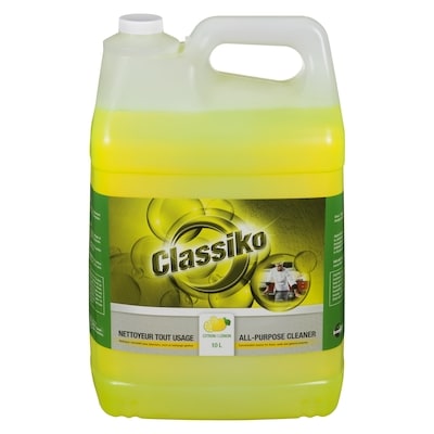 null Nettoyant tout usage Classiko citron 10 l, 0,32 $/100ml