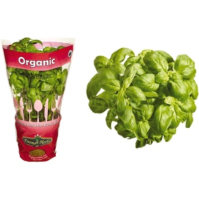 null Organic Basil Potted 1 ea, $5.00/1ea