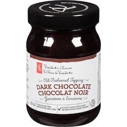 le Choix du Président Garniture pour crème glacée et dessert, chocolat noir à l'ancienne 355 ml, 1,83 $/100ml