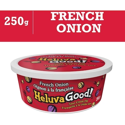 Heluva French Onion Sour Cream Dip 250 g, $1.80/100g