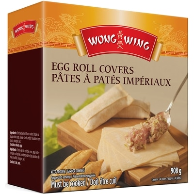 Wong Wing Pâtes à pâtés impériaux 908 g, 0,82 $/100g