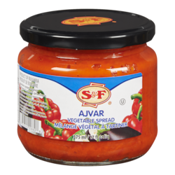S&F Ajvar Mild Vegetable Spread 375 ml, $1.20/100ml