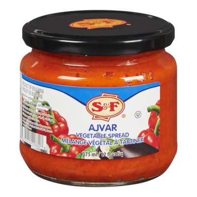 S&F Ajvar Mild Vegetable Spread 375 ml, $1.06/100ml