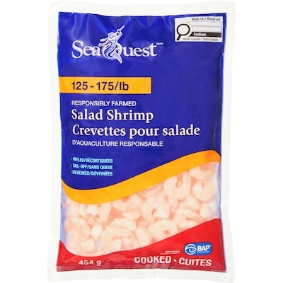 Seaquest Salad Shrimp 454 g, $1.98/100g