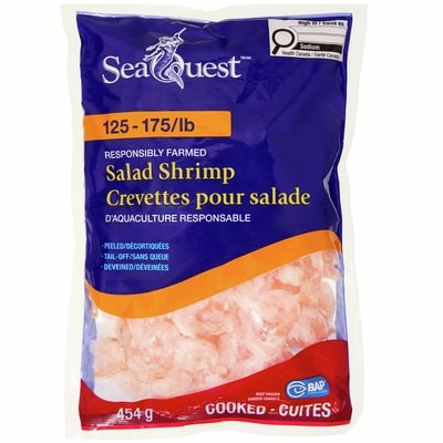 Seaquest Salad Shrimp 454 g, $2.75/100g