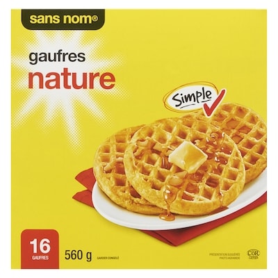 Gaufres, nature