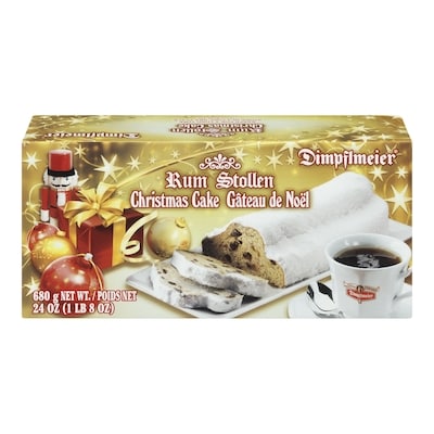 Dimpflmeier Stollen Rum 680 g, $2.20/100g