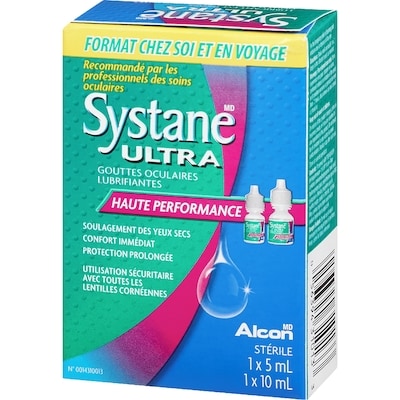 Gouttes oculaires lubrifiantes Ultra