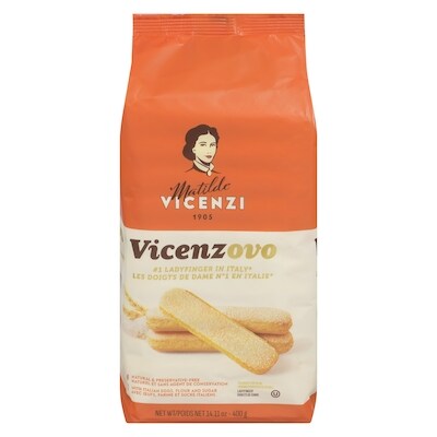 Vicenzi Lady Fingers 400 g, $1.50/100g