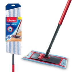 Serpillière Microfibre Professionnelle 5 Star - Balai Avec Manche Métal - 151 Cm