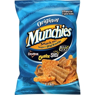 Munchies Snacks, Snack Mix Original 1100 g, $1.00/100g