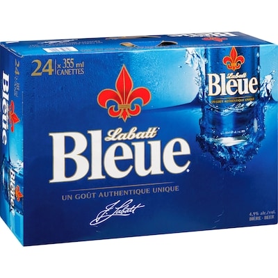 Labatt Bleue Cannette Biere (Pièce d’identité requise au moment du ramassage)